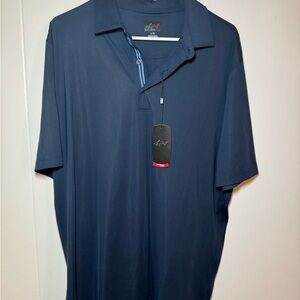 Greg Norman Collection Navy Blue Polo Shirt
